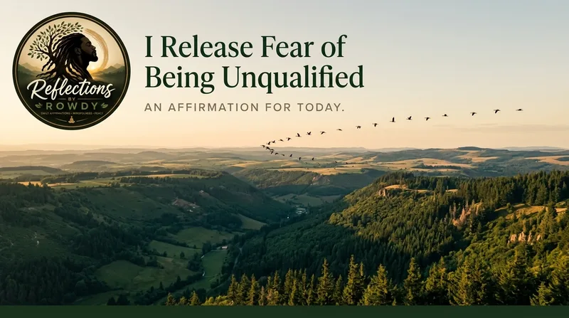 I Release Fear of Being Unqualified