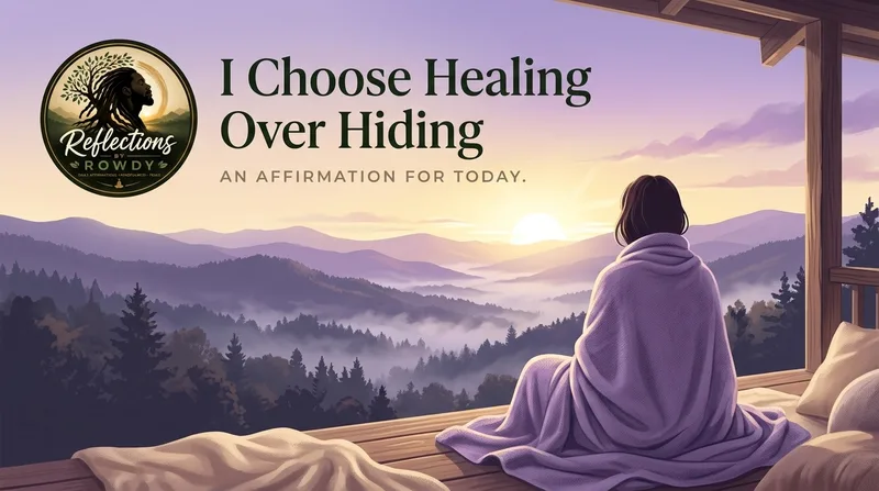 I Choose Healing Over Hiding