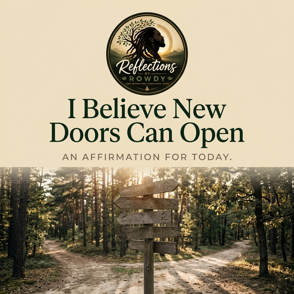 I Believe New Doors Can Open