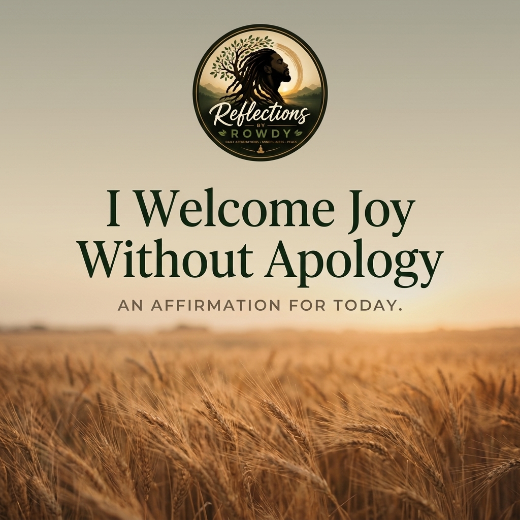 I Welcome Joy Without Apology