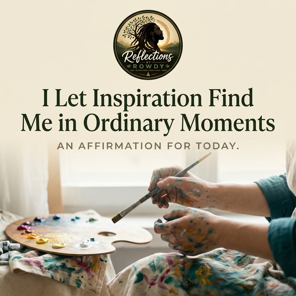I Let Inspiration Find Me in Ordinary Moments