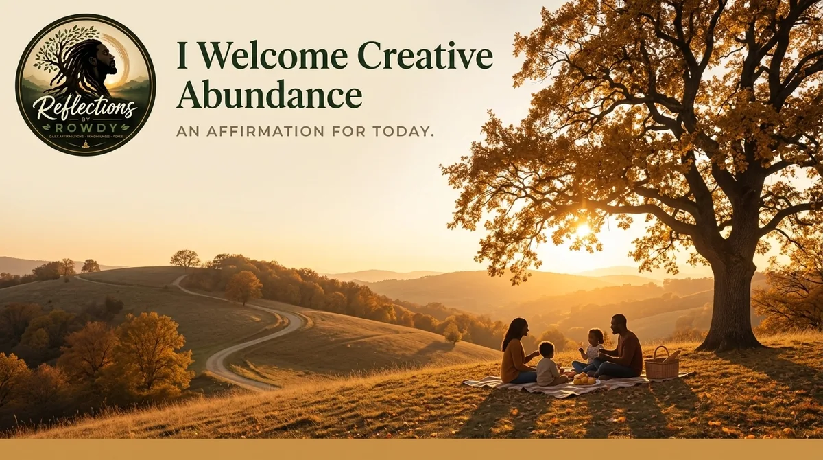 I Welcome Creative Abundance