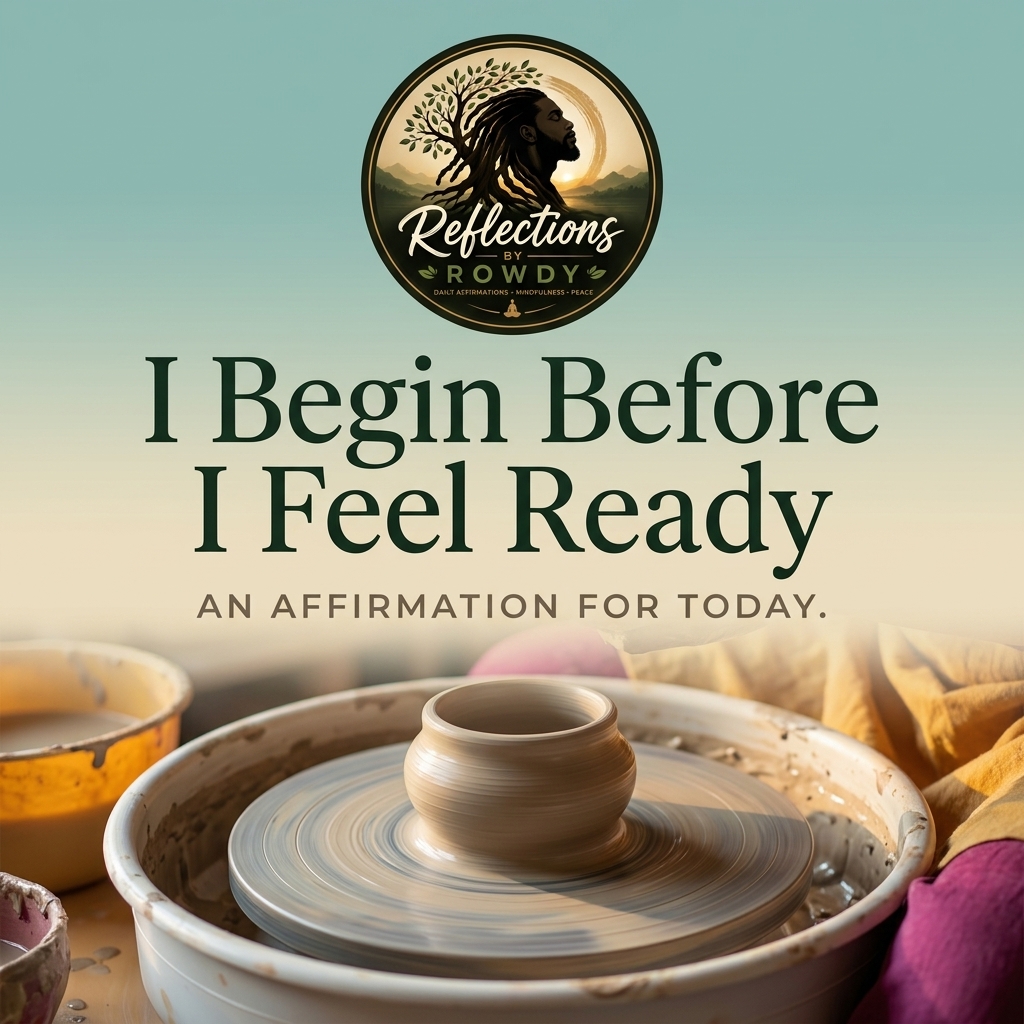 I Begin Before I Feel Ready