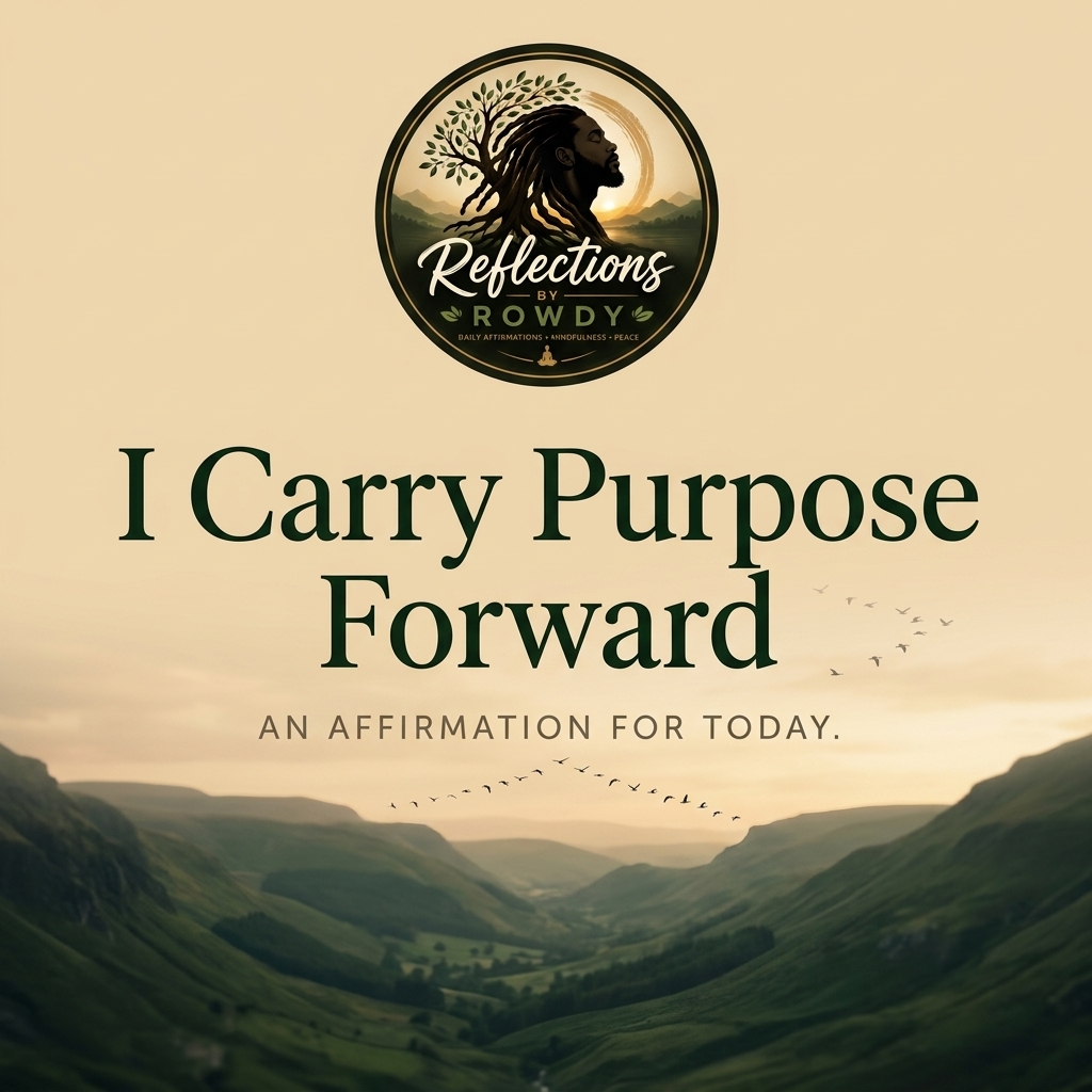 I Carry Purpose Forward