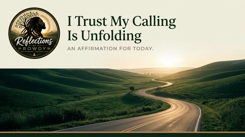I Trust My Calling Is Unfolding