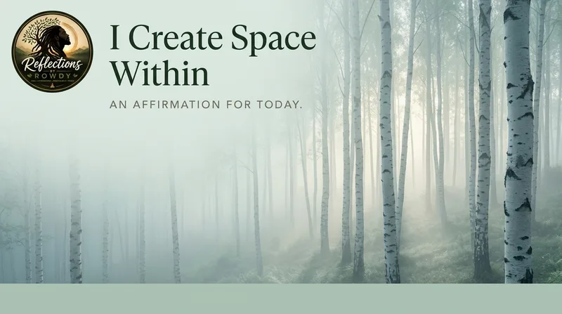 I Create Space Within