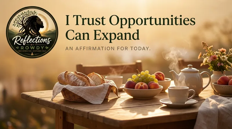 I Trust Opportunities Can Expand