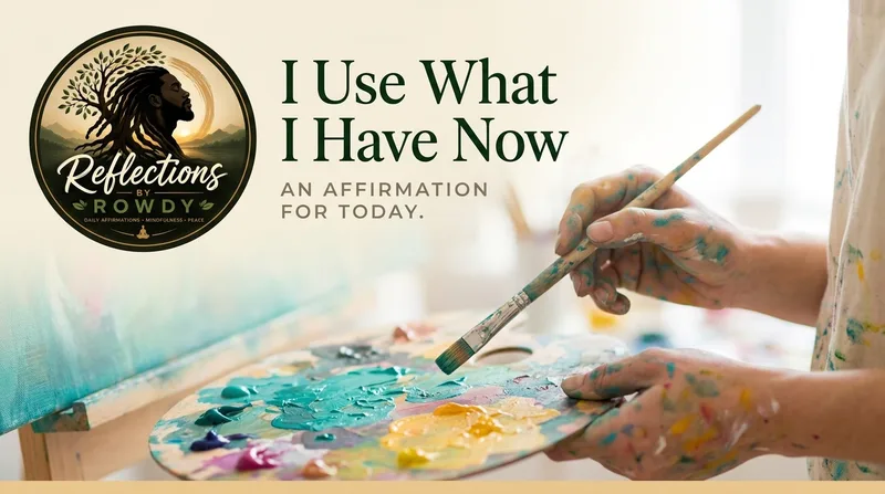 I Use What I Have Now