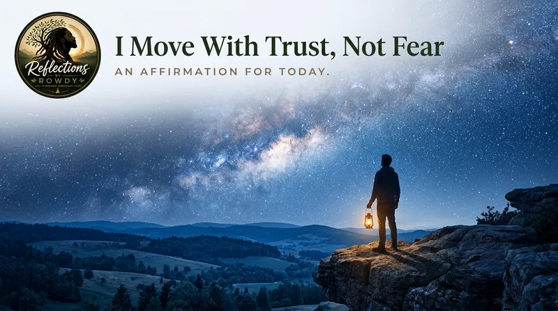 I Move With Trust, Not Fear